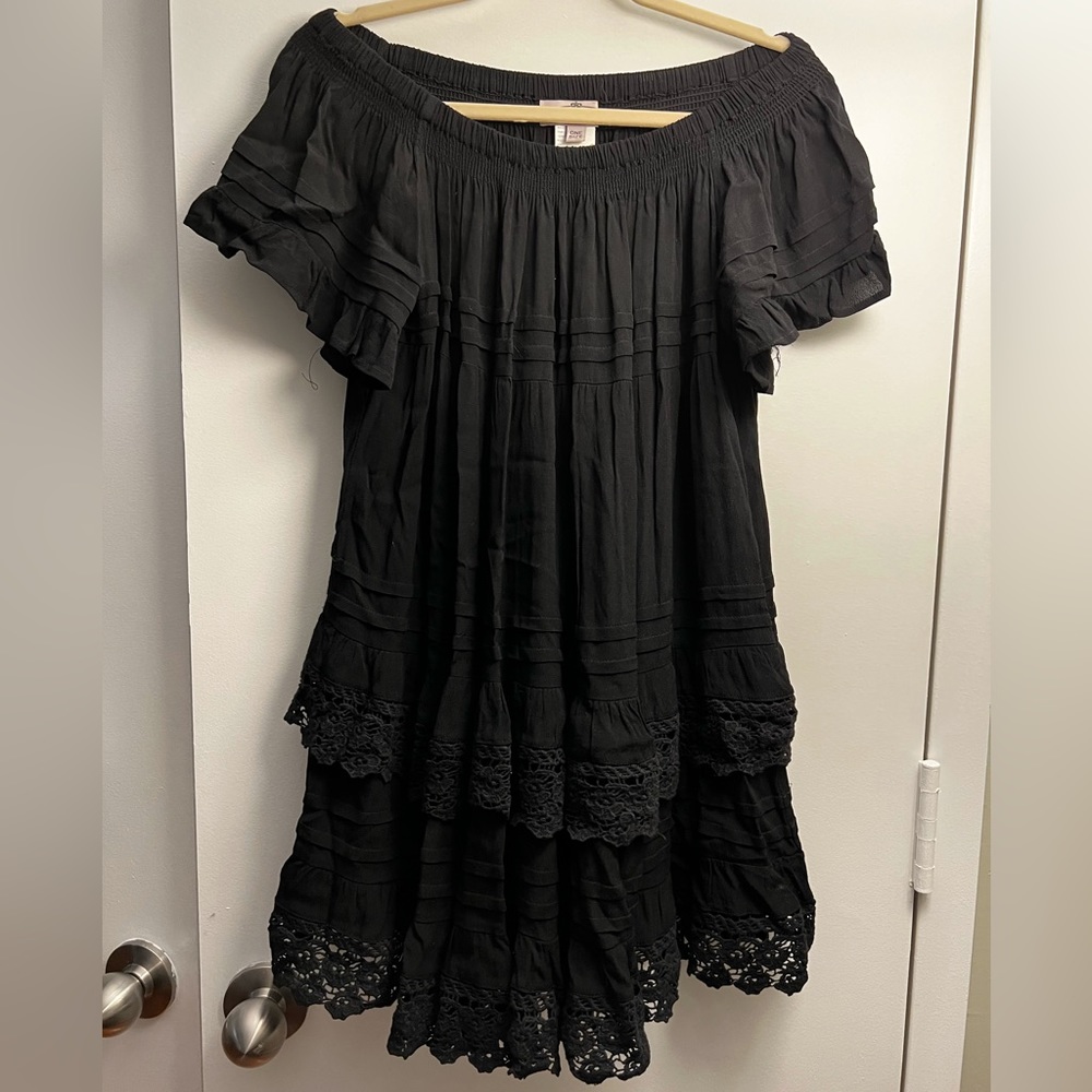 Off the shoulder dress